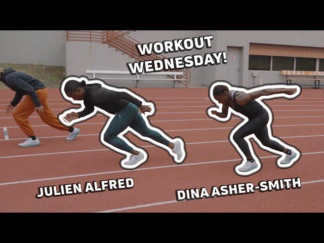 Workout Wednesday: Dina Asher-Smith and Julien Alfred Run 150's