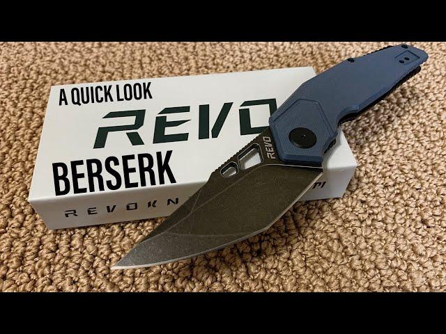 REVO Knives Berserk - A Quick Look #edc #shorts #everdaycarry #revo #edcknife #dailycarry #carryon