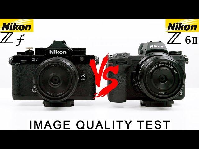 Nikon ZF VS Nikon Z6II | Review IMAGE QUALITY TEST| Best 24MP Full Frame EVER?