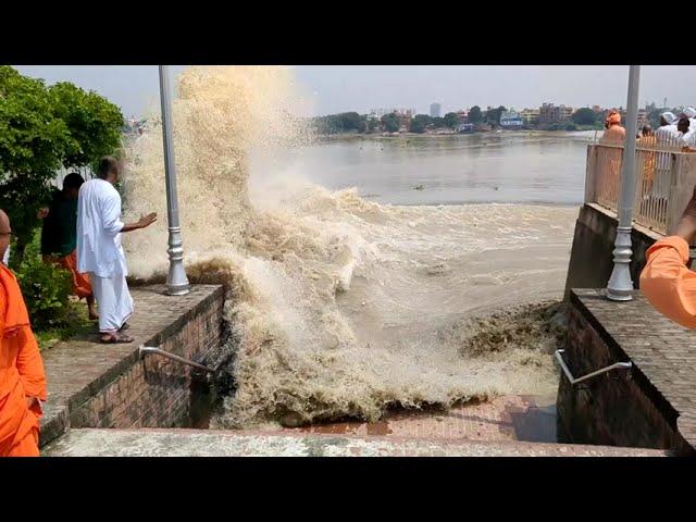 গঙ্গায় বান  |  Ganga High Tide 19 Sep 2024 | Belur Math