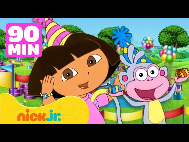Даша-путешественница | Марафон вечеринок Даши и Башмачка!  | Nick Jr. Cyrillic
