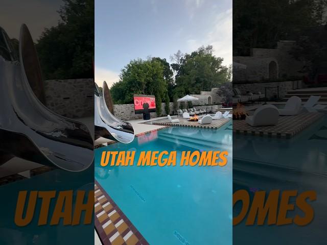 Utah Mega Homes! #hometour #homedesign #interiordesign #pool