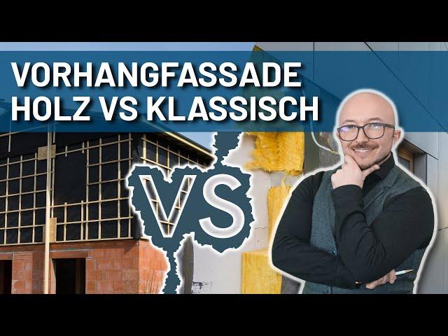 Vorhangfassade mit Holz vs. klassisch mit Alu/GFK | Energieberater klärt auf