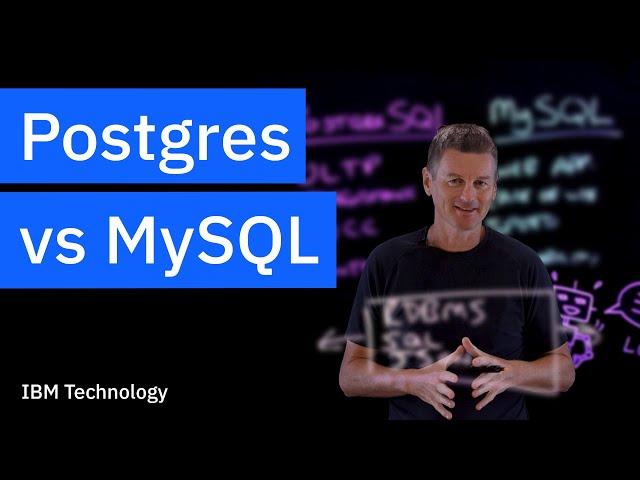 PostgreSQL vs MySQL