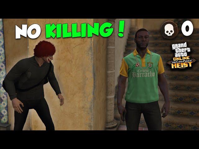 World First 0 KILL Cayo Perico Heist | GTA Online