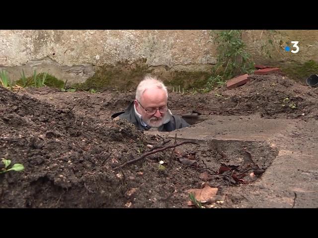 Orléans : il découvre un abri antiaérien datant de la seconde guerre mondiale dans son jardin