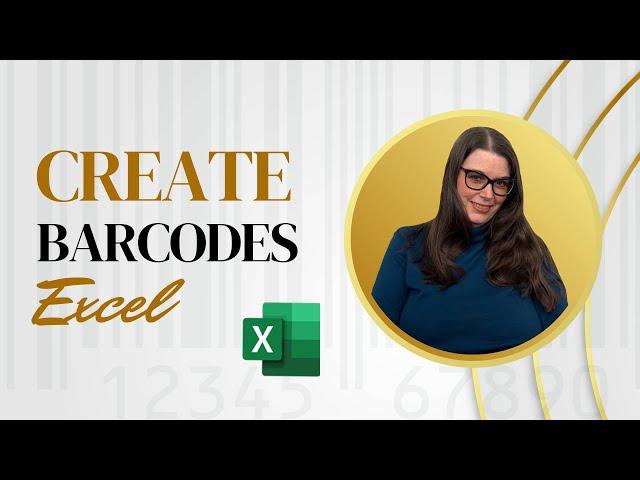 How to Create Barcodes in Microsoft Excel