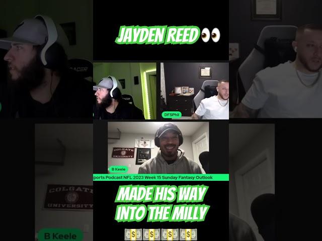 Jayden Reed making you Rich. #fantasyfootball #draftkings #greenbaypackers #dfs #nfl #jaydenreed