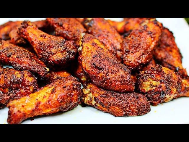 Best Ever Crispy Baked Chicken Wings  - How to Perfectly Bake Crispy Wings in the Oven