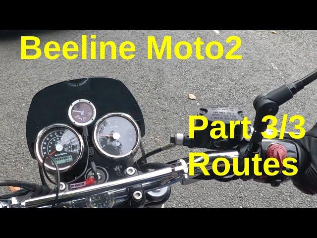 3/3 Beeline Moto 2 ROUTE/WAYPOINT Mode - Interceptor 650