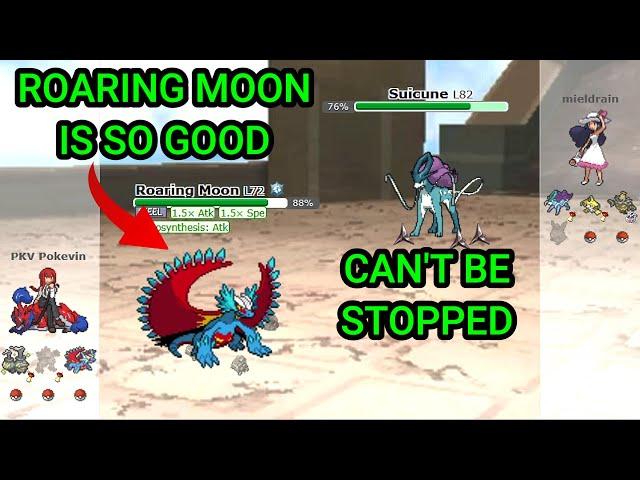 Roaring Moon Is Just Too Good! (Pokemon Showdown Random Battles) (High Ladder)