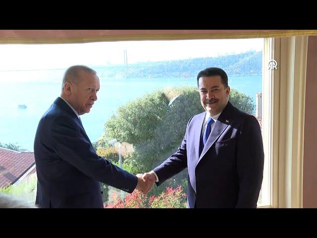 President Erdogan meets with Iraqi Prime Minister al-Sudani