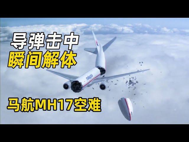 马航MH17空难真相，飞机被导弹击中，细节让人胆寒