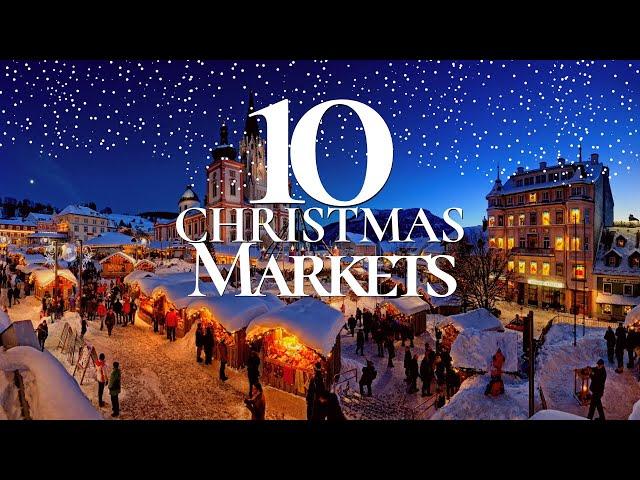 10 Most Beautiful Christmas Markets to Visit in Europe  | Christmas Markets 2023