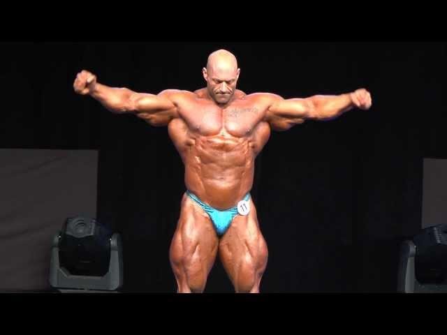 Martin Kjellstrom - Competitor No 9 - Final - IFBB Pro - EVL Prague 2013