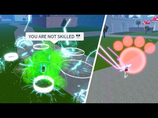 Destroying People With Skilled Builds In Blox fruits