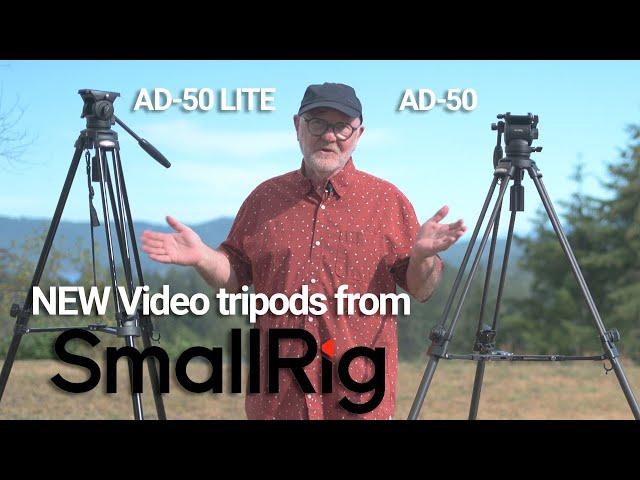 SmallRig Budget-friendly Video Tripods: AD-50 & AD-50 LITE