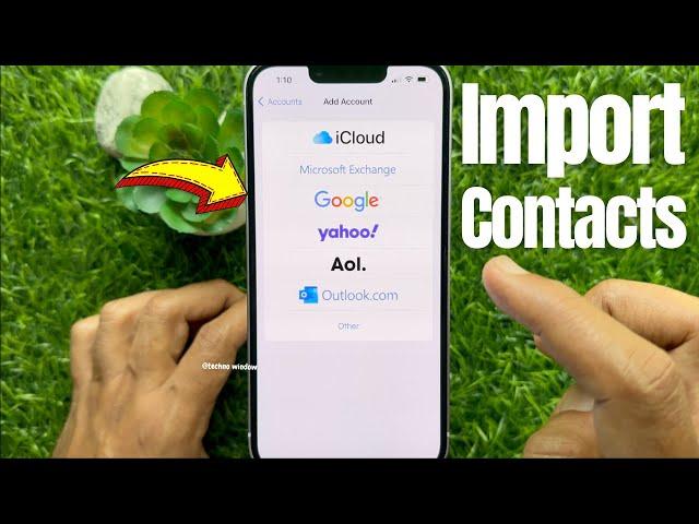 How to Import Google Contacts to iPhone || Import Contacts From Gmail to iPhone