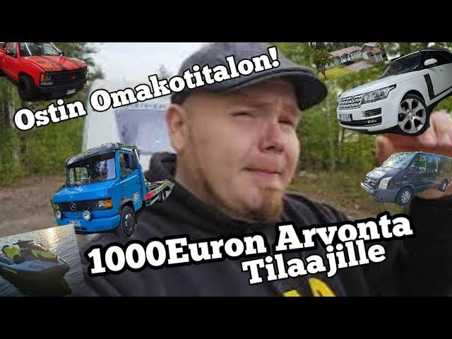 Ostin Talon! 1000euron arvoinen arvonta tilaajille!