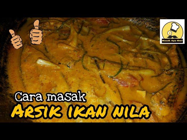 Cara Masak Arsik ikan nila khas Batak