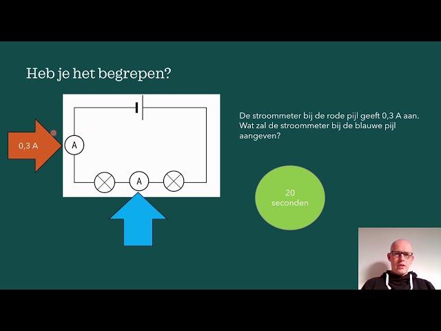 Elektriciteit MAVO 3: 2.1 Elektrische stroom