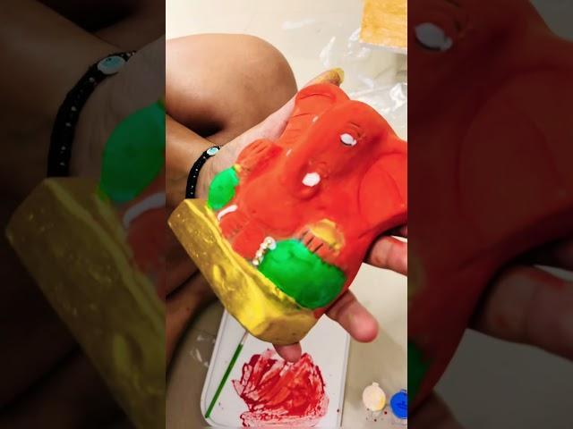 Making DIY Ganesha #ganeshchaturthi#ganesh#ganeshotsav#ashortaday#shorts#viral