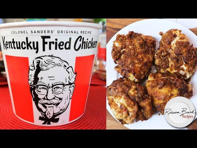 Kentucky Fried Chicken Recipe - Remake -Fixed - Air Fryer | 11 Spices The Real Ones  KFC