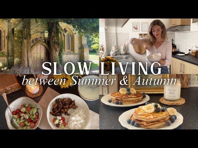 Slow Living Between Summer & Autumn: cosy cooking with family, Cotswolds Villages & Countryside Vlog