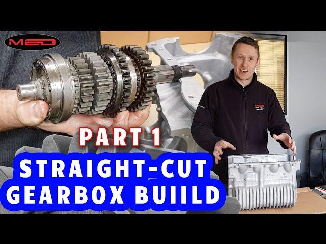 How to build an MED straight-cut Mini gearbox - part 1