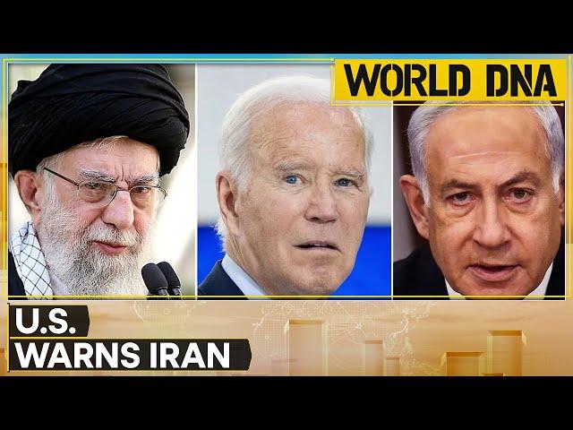 US Warns Iran It 'Can't Hold Back Israel' | World DNA | World News | WION