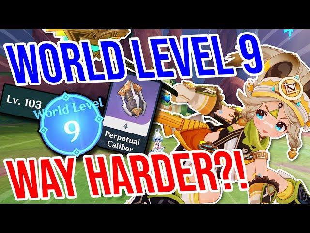 What happens at World Level 9? Genshin Impact 5.0