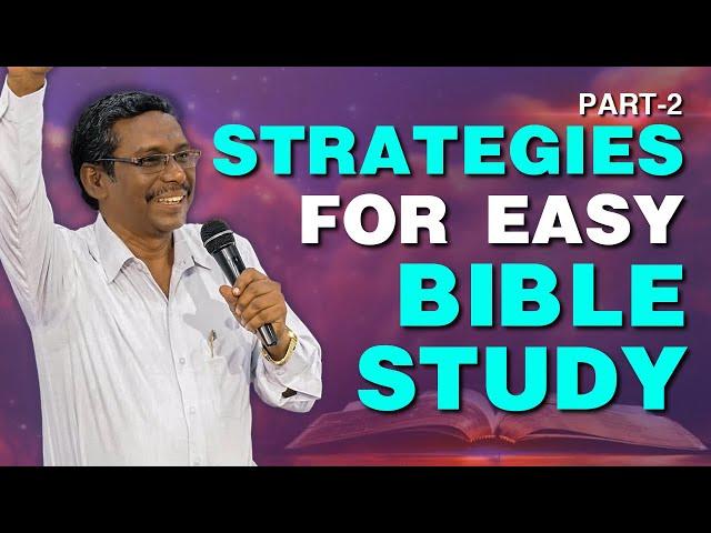 Strategies for easy bible study - Part 2 | Thomas