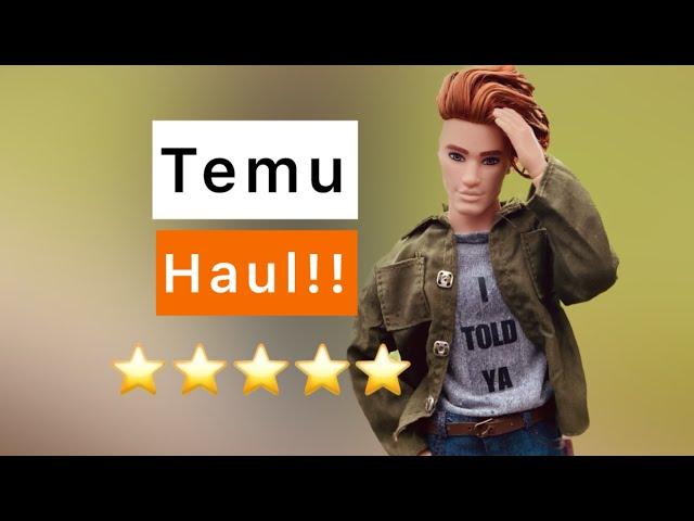 Temu Haul Doll Outfits