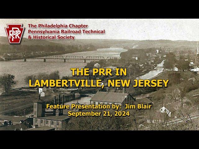 The PRR in Lambertiville, New Jersey