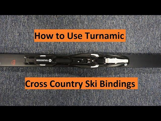 How to Use Turnamic Cross Country Ski Bindings