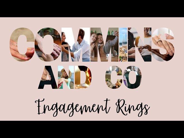 Stunning Engagement Rings from Dublin Jewellers, Commins and Co.