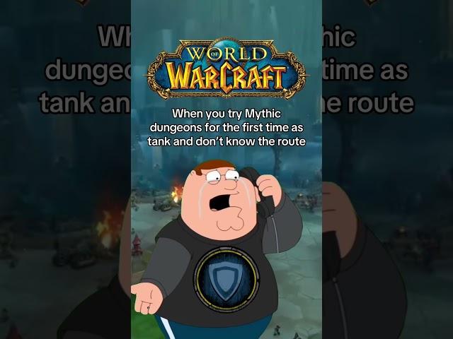 When you try Mythic dungeons for the first time as tank and don’t know the route #worldofwarcraft