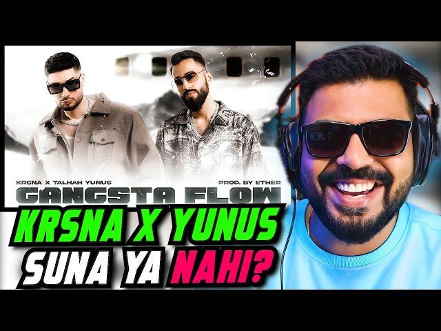 Krsna x Talhah Yunus - GANGSTA FLOW Reaction | Prod. By Ether | AFAIK