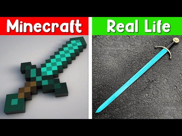 minecraft vs real life