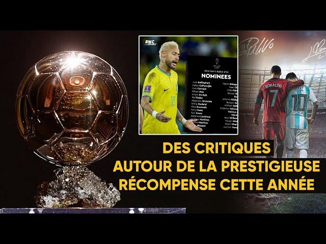 BALLON D'OR 2024 - LA PRESTIGIEUSE RÉCOMPENSE FAIT L'OBJET DE VIVES CRITIQUES CETTE ANNÉE