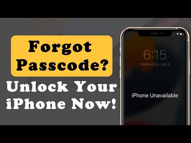 Forgot iPhone Passcode? The Easiest Way to Restore Your iPhone and Regain Access| Apple Official Way