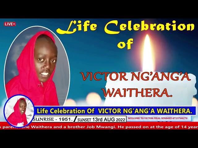 the burial for little demathew ( victor Ng'ang'a waithera)