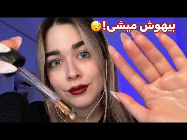 ASMR scalp massage & hair scratching ای اس ام آر ماساژ