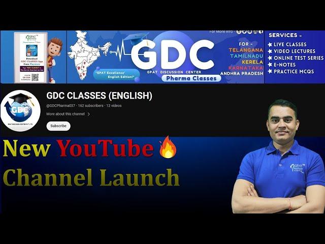 New Channel Launch GDC Classes English @GDCPharma037