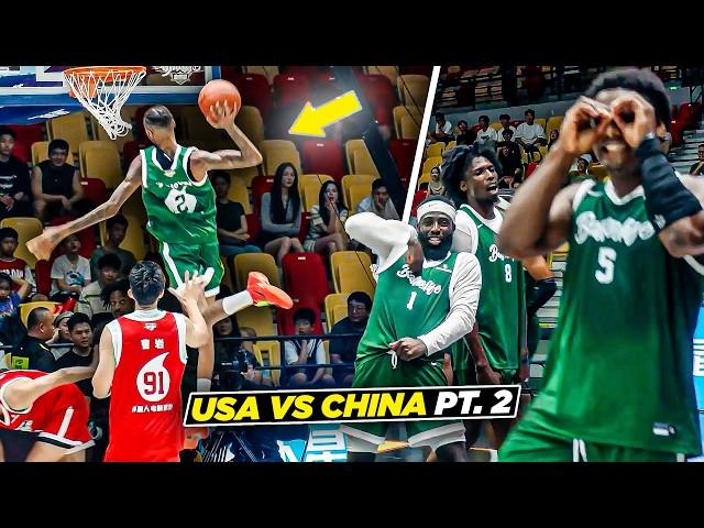 USA vs China Streetball | Nas & Uncle Skoob UNLEASH vs Chinese All-Star Team | Ballislife vs XBA