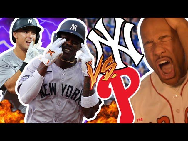 The Philly AIN'T Special... || YANKEES VS PHILLIES GAME 1 HIGHLIGHTS FAN REACTION