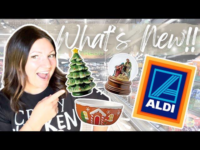 WHAT'S NEW AT ALDI? | NEW CHRISTMAS ARRIVALS | FALL 2024 ALDI FINDS