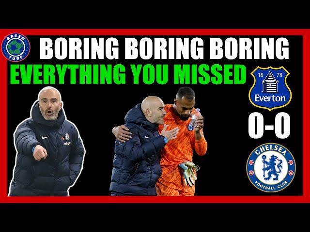 PITCHSIDE UNSEEN | EVERTON 0-0 CHELSEA REACTIONS, MARESCA, ROBERT SANCHEZ HIGHLIGHTS