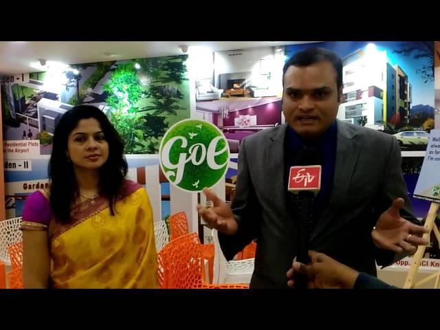 Shaji Mathew CEO of Garden of Eden Property Developers Pvt. Ltd. talking to ETV