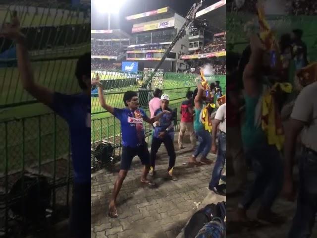 Srilanka fans after India vs Bangladesh final match